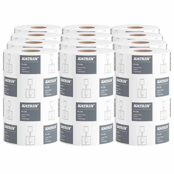 Handtuchrollen | Centerfeed | 100 m x 20,5 cm | 1-lagig | 100% Zellstoff | Katrin 64427 | S100