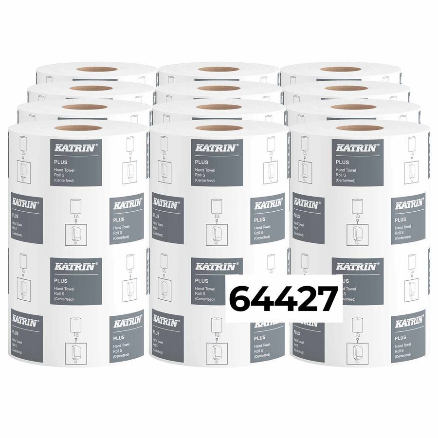 Handtuchrollen | Centerfeed | 100 m x 20,5 cm | 1-lagig | 100% Zellstoff | Katrin 64427 | S100