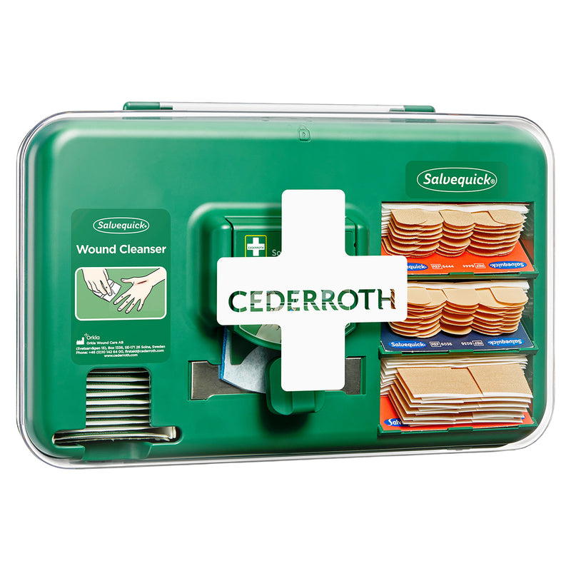 Pflasterspender Plus | Wundversorgung & Soft Foam Bandage | für kleinere Wunden & Schnittverletzungen | Cederroth 51011006