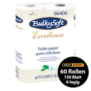 Toilettenpapier | 4-lagig | 100% Zellstoff | PEFC zertifiziert | BulkySoft® Excellence