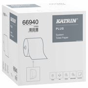 Toilettenpapier 2-lagig | 800 Blatt | 100% Zellstoff | Katrin Plus System