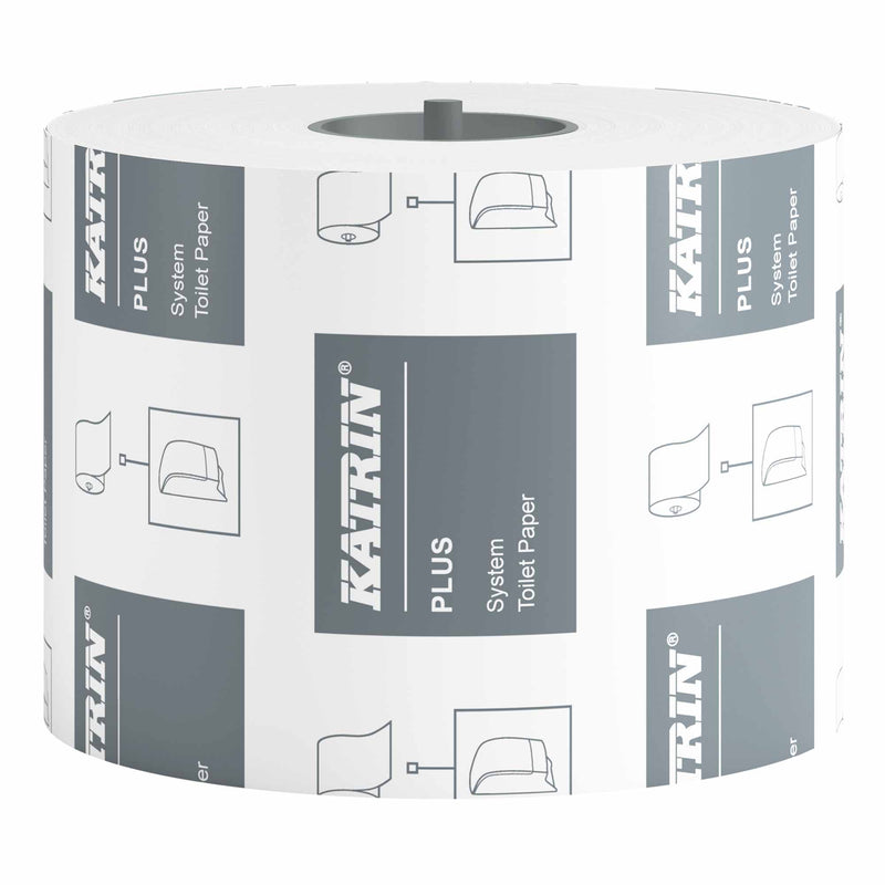 Toilettenpapier 2-lagig | 800 Blatt | 100% Zellstoff | Katrin Plus System