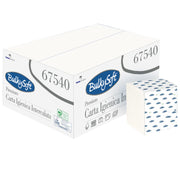 Toilettenpapier Einzelblatt | 2-lagig | 100% Zellstoff | PEFC zertifiziert | BulkySoft® Premium