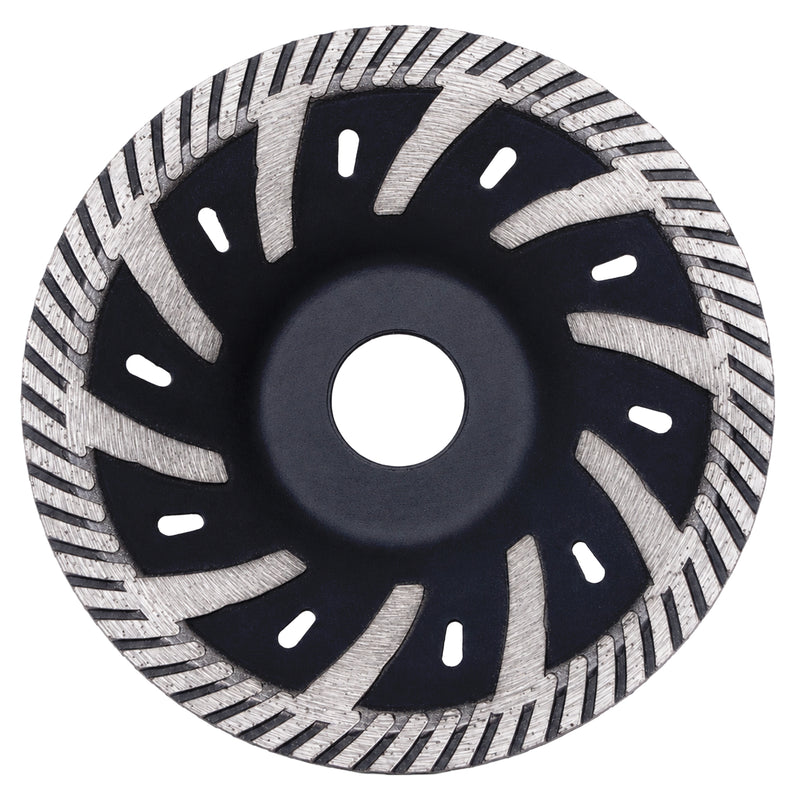 Diamanttrennscheibe gewölbt Ø 125 mm | für Kurvenschnitte in Fliesen & Steinzeug | Aufnahme 22,23 mm | EN 13236 | Profibedarf