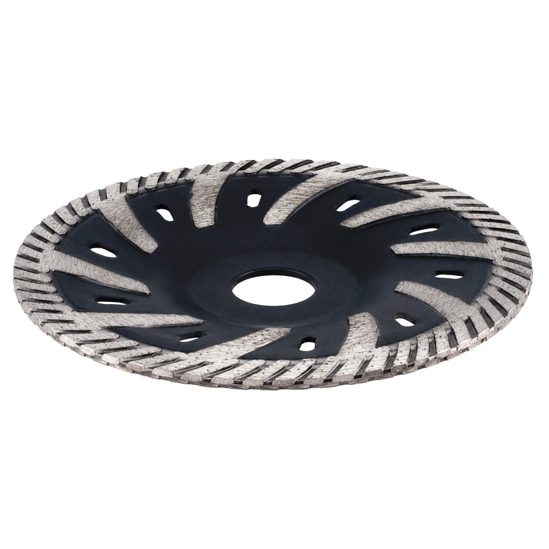 Diamanttrennscheibe gewölbt Ø 125 mm | für Kurvenschnitte in Fliesen & Steinzeug | Aufnahme 22,23 mm | EN 13236 | Profibedarf