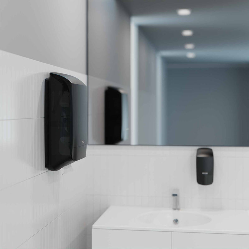 Falthandtuchspender M | ABS Kunststoff | frei befüllbar | Katrin 77410 / 77434