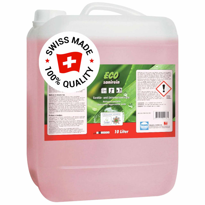 ECO prosan Sanitärreiniger & Unterhaltsreiniger | Ecoflower | Pramol