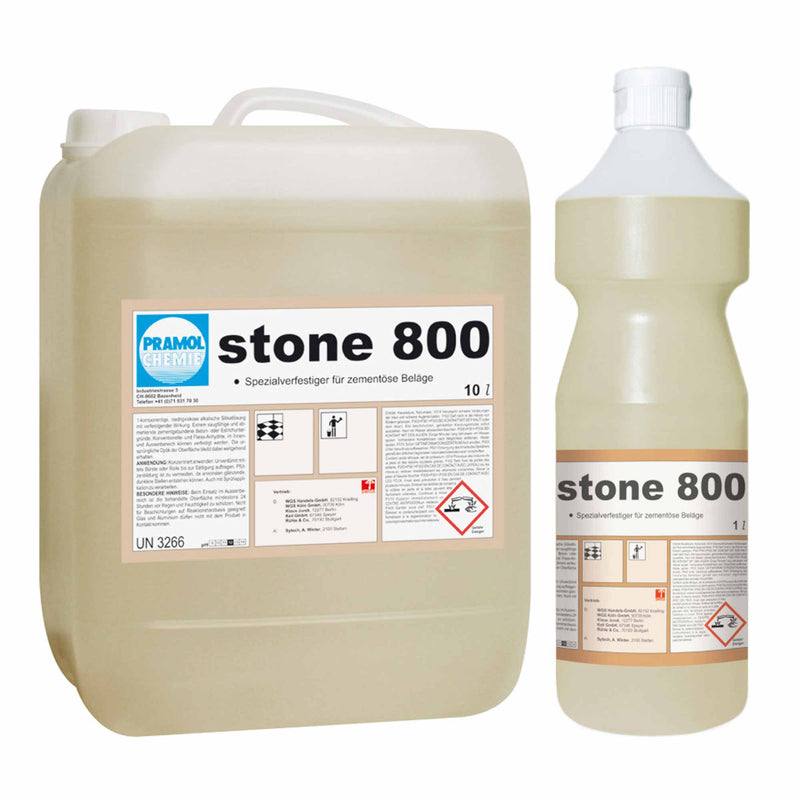 STONE 800 Spezialverfestiger für zementöse Bodenbeläge | Pramol