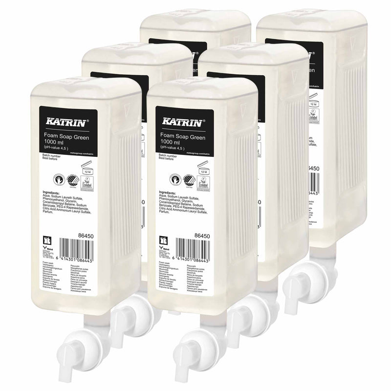 Schaumseife Birkenduft | 500 ml / 1000 ml | mild & cremig | Katrin Green