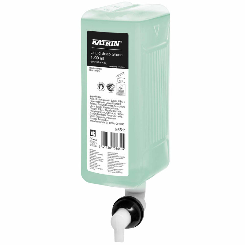 Flüssigseife Birkenduft | 500 ml / 1000 ml | mild & cremig | Katrin Green