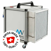 Bau-Luftreiniger Maxvac DB900 | 900 m³/h | HEPA H14 & Aktivkohle | optional mit Unterdruck