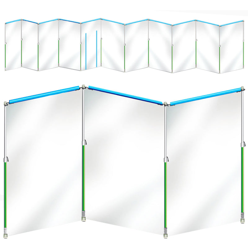 Curtain-Wall Staubschutzwand Masterkit | 14,4 x 4 m