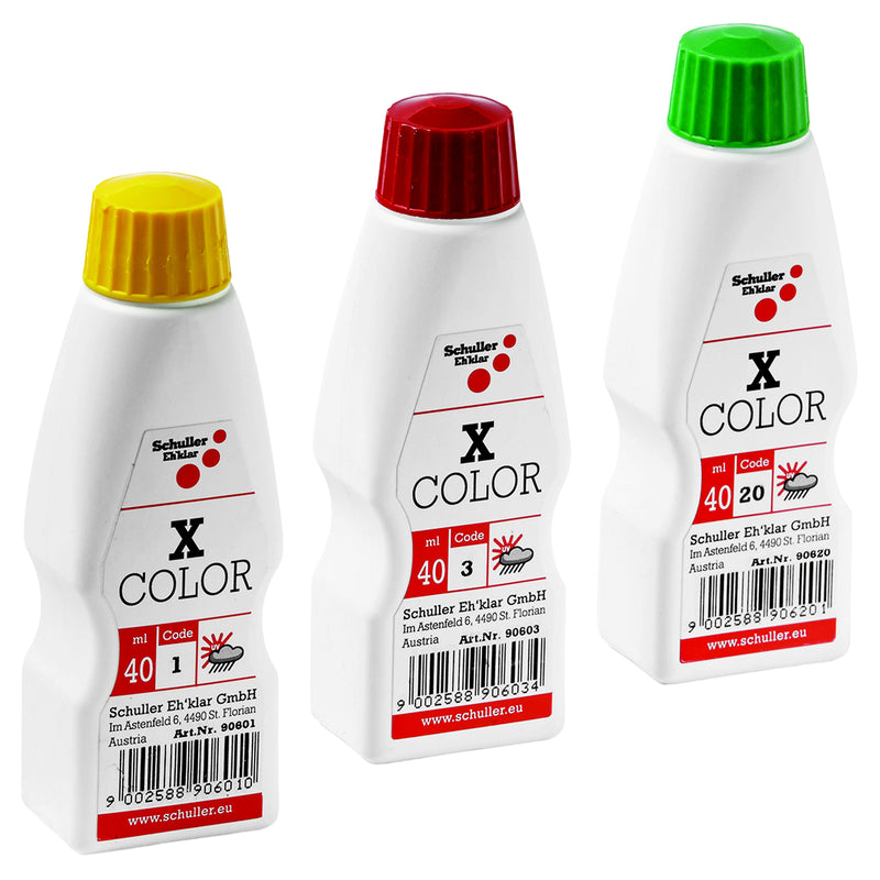 Abtönfarben X-Color | 40 ml | lichtecht & wetterfest | Schuller Eh`klar