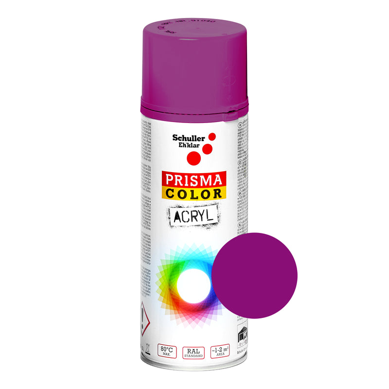 Acryllackspraydosen Prisma Color | 400 ml | RAL | 80°C | glänzend | Schuller Eh`klar