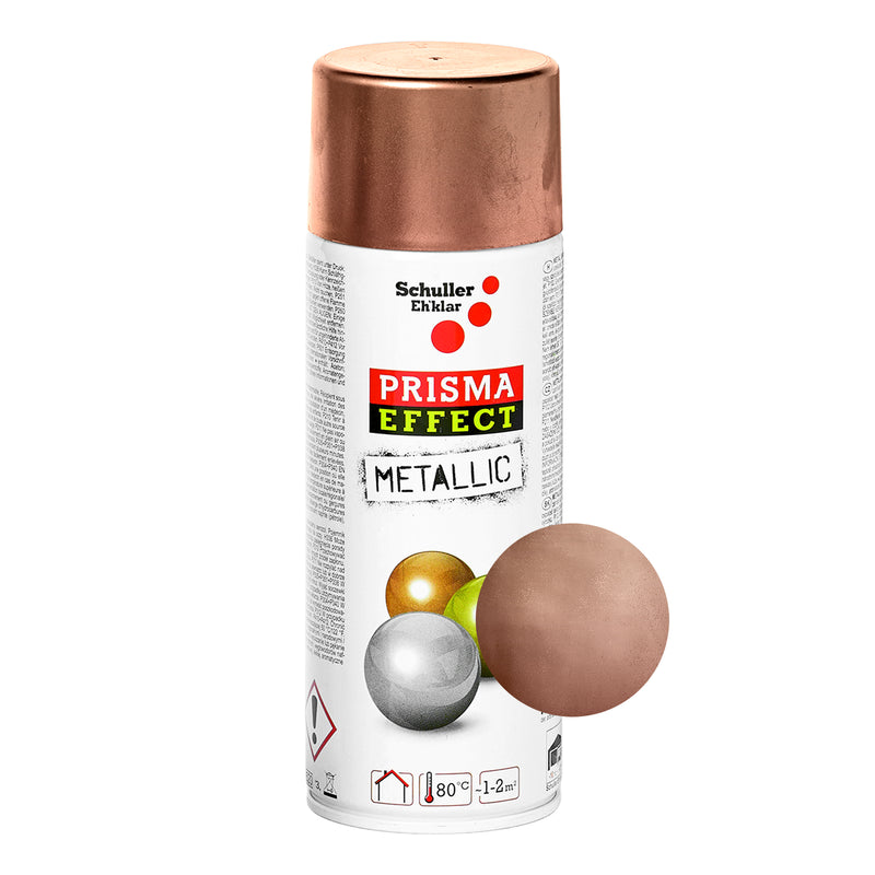 Acryllackspraydosen Prisma Effect Metallic Pro | 400 ml | Metallpigmente | Schuller Eh`klar