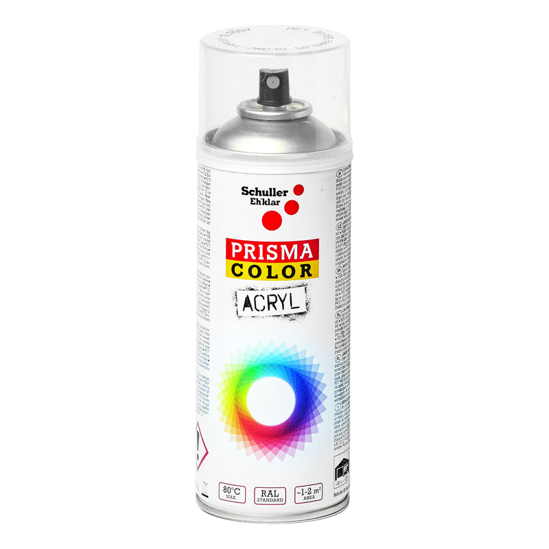 Acryllackspraydosen Prisma Color Transparent | 400 ml | RAL | 80°C | farblos | glanz & matt | Schuller Eh`klar