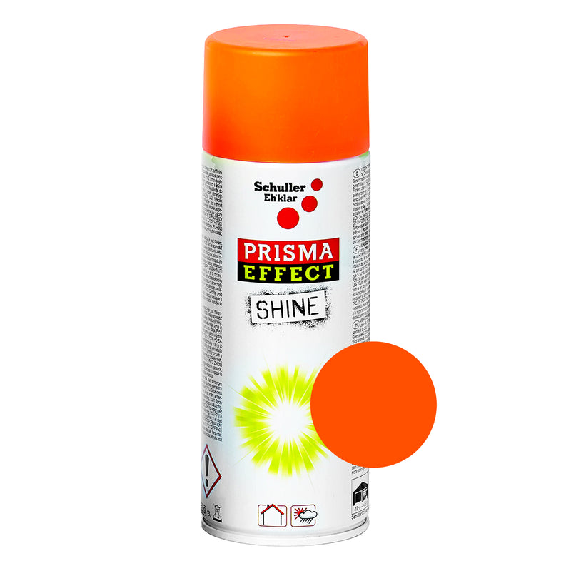 Acryllackspraydosen Prisma Effect Neon | 400 ml | reflektierende Leuchtkraft | Sichtbarkeit 150 m | Schuller Eh`klar