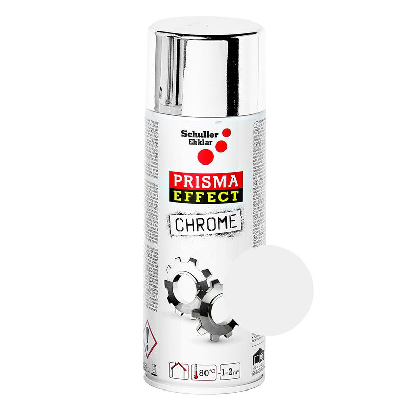 Acryllackspraydosen Prisma Effect Chrome | 400 ml | hochglänzend | Schuller Eh`klar
