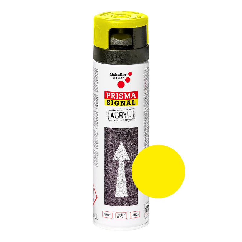 Markierspraydosen Prisma Signal | 500 ml | ~150 m | witterungsbeständig | Schuller Eh`klar