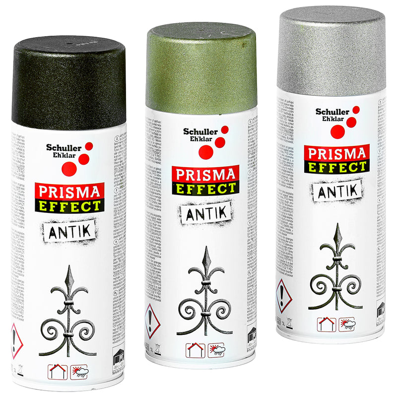 Acryllackspraydosen Prisma Effect Antik | 400 ml | Eisenglimmereffekt | Schuller Eh`klar