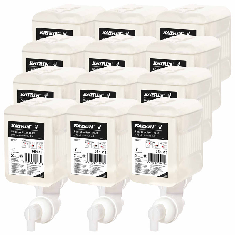 Toilettensitzreiniger antibakteriell | 500 ml | Reinigungsschaum | Katrin