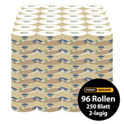 Toilettenpapier Comfort Recycling | 2-lagig | de-inked | 250 Blatt | BulkySoft®