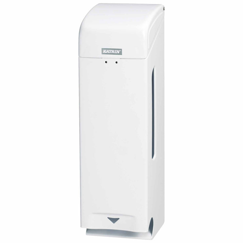 Toilettenpapierspender Metall | für 3 Rollen | abschliessbar | Katrin 984503