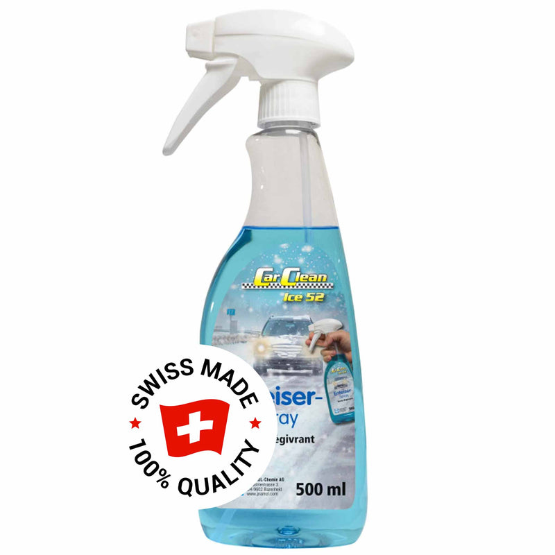 CARCLEAN Ice Enteiserspray | Antibeschlagsspray | für Autoscheiben | Pramol