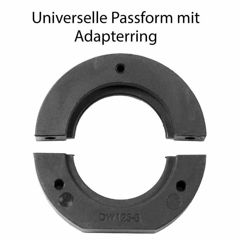 Absaughaube Dusttool AGS-230 | für Winkelschleifer | 180 & 230 mm | für alle Marken | Maxvac
