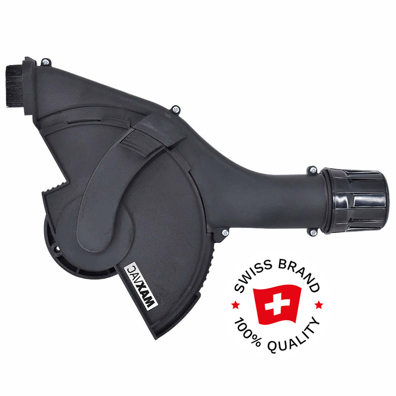 Absaughaube Dusttool AGS-230 | für Winkelschleifer | 180 & 230 mm | für alle Marken | Maxvac