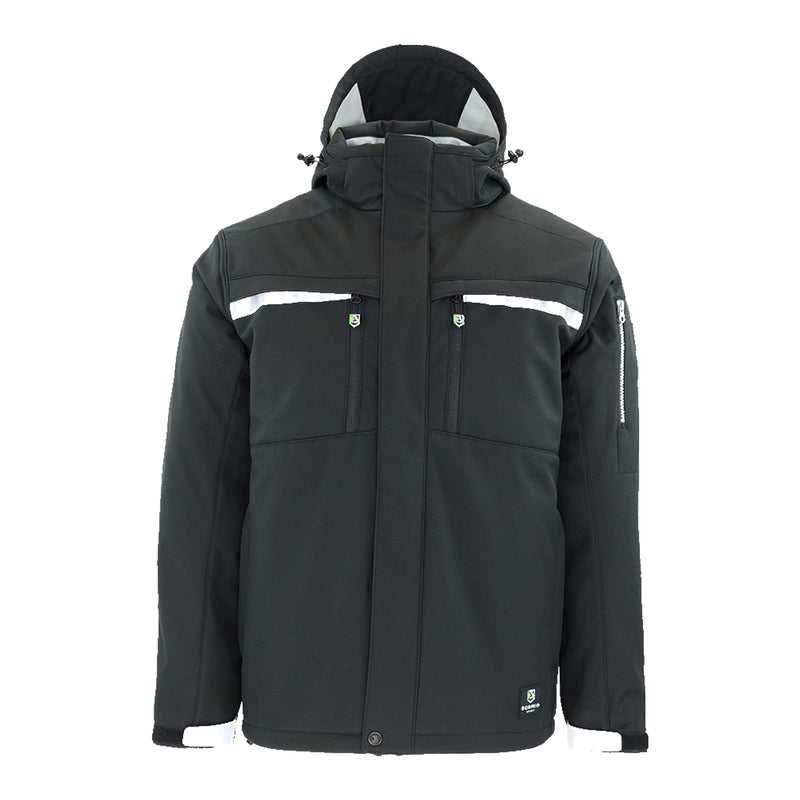 Bormio Spirit Birger, Schwarz/Silber, Front