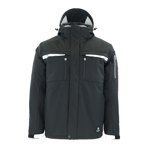 Bormio Spirit Birger, Schwarz/Silber, Front
