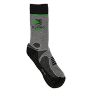Bormio Spirit Eira, Trekking-Socken Dunkelgrau/Grün