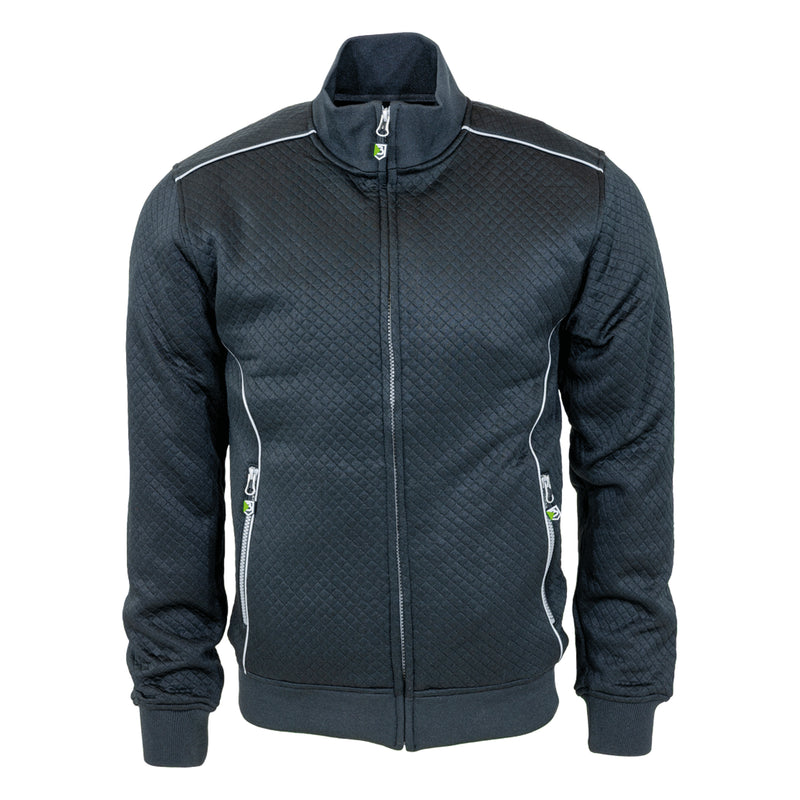 Bormio Spirit Elva, Sweatjacke Schwarz, Front