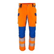 Bormio Safety Generoso SL72, HiVis Orange/Royalblau, Front