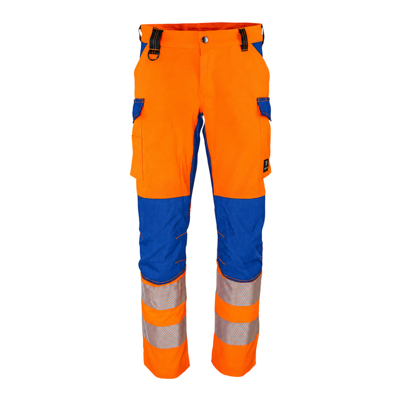 Bormio Safety Generoso SL72, HiVis Orange/Royalblau, Front