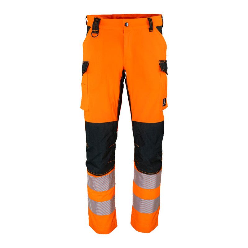 Bormio Safety Generoso SL72, HiVis Orange/Schwarz, Front
