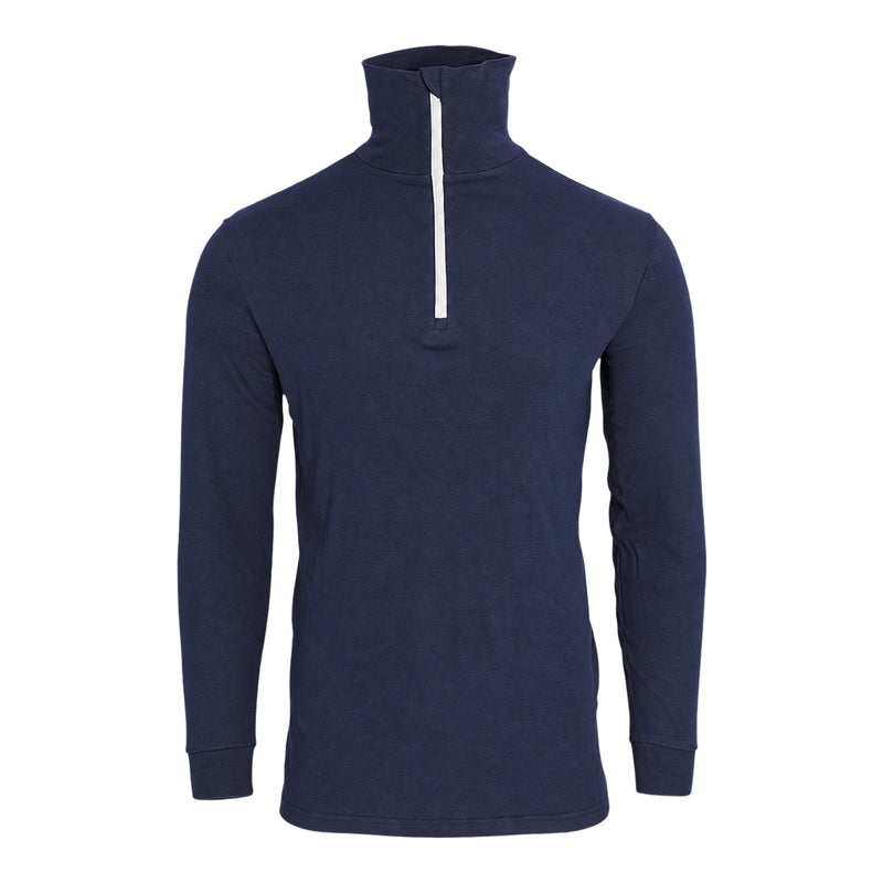 Bormio Spirit Kimm, Rollkragenshirt Dunkelblau, Frontalansicht