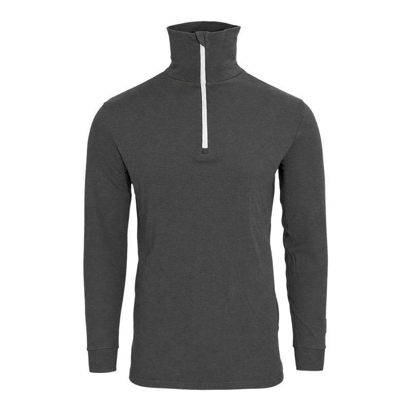 Bormio Spirit Kimm, Rollkragenshirt Dunkelgrau, Frontalansicht