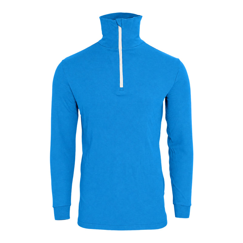 Bormio Spirit Kimm, Rollkragenshirt Hellblau, Frontalansicht