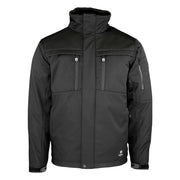 Bormio Spirit Laris, Softshelljacke Schwarz, Front