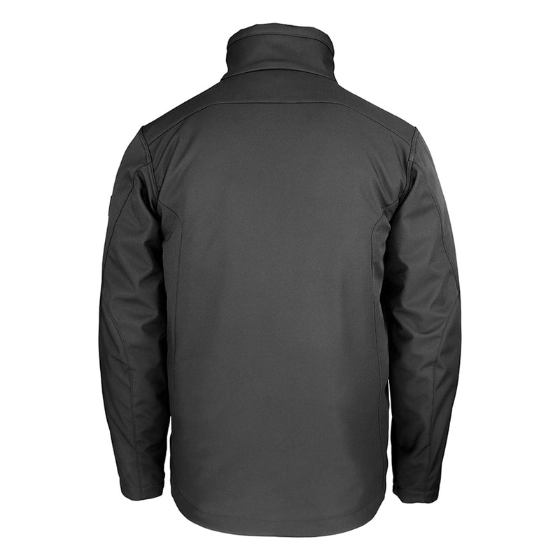 Bormio Spirit Laris, Softshelljacke Schwarz, Rückseite
