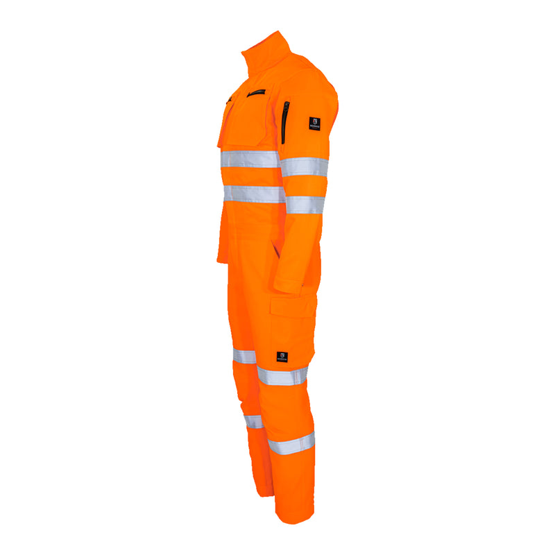 Bormio Safety Schilthorn, HiVis Orange, seitliche Ansicht
