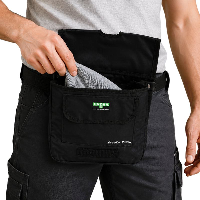 Unger ErgoTec Tüchertasche | 3 Fächer | 30 × 37 cm | Nylon | BSPOU