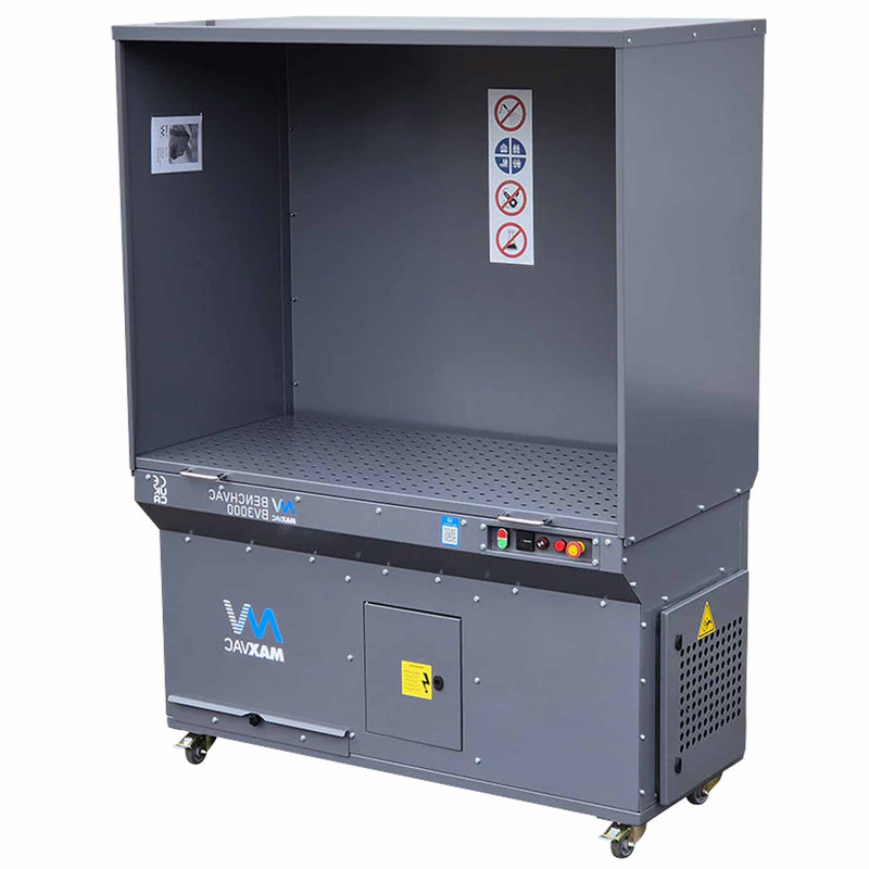 Absaugtisch Benchvac BV3000 | 700 l/min | 1200 m3/h | HEPA H13 | 1,1 kW | Maxvac