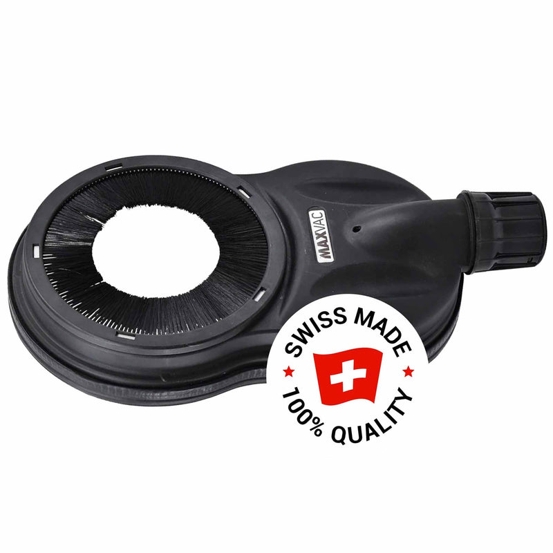 Absaughaube Dusttool CDS-175 | für Lochsägen & Kernbohrer | Universeller Sauganschluss | Maxvac