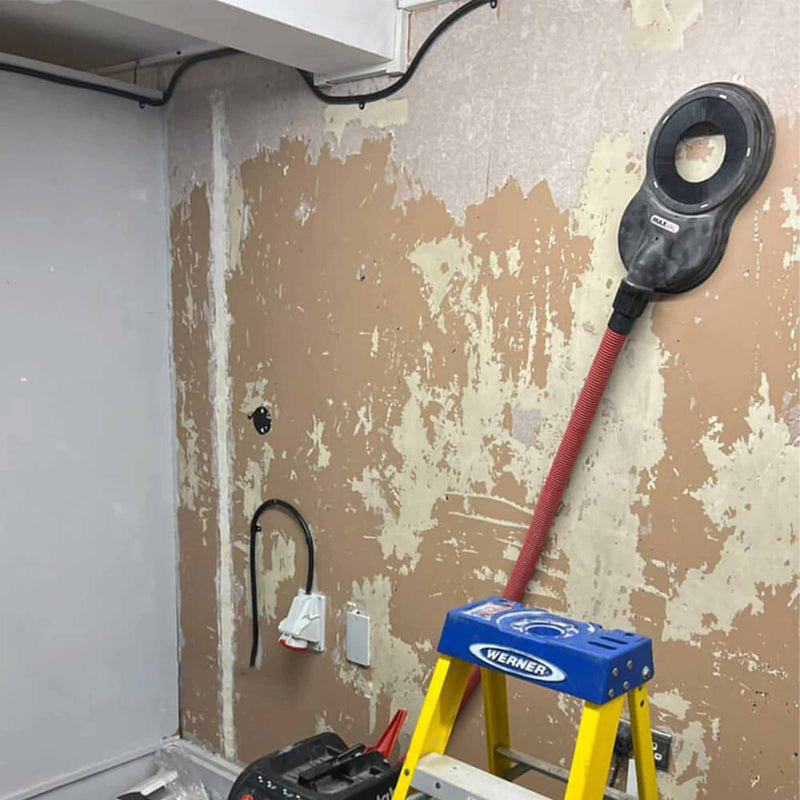 Absaughaube Dusttool CDS-175 | für Lochsägen & Kernbohrer | Universeller Sauganschluss | Maxvac