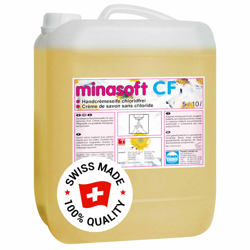 Flüssigseife MINASOFT CF | natürliche Pflegestoffe | pH-neutral | Pramol