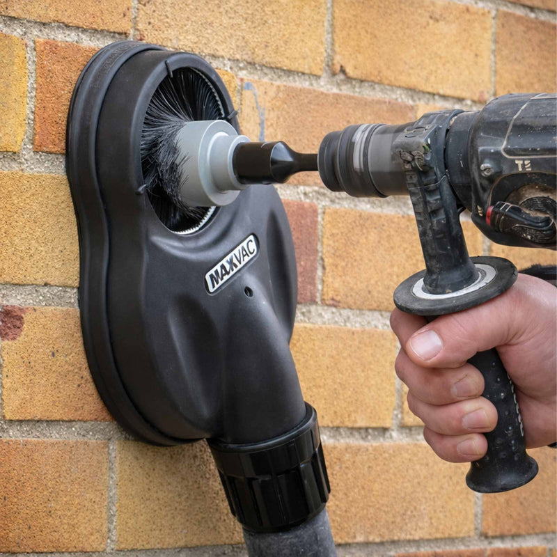 Absaughaube Dusttool CDS-085 | für Lochsägen & Kernbohrer | Universeller Sauganschluss | Maxvac