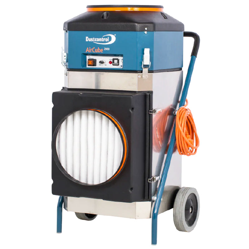 Bau-Luftreiniger DC AirCube 2000 | 1850 m³/h | HEPA H13 | Dustcontrol